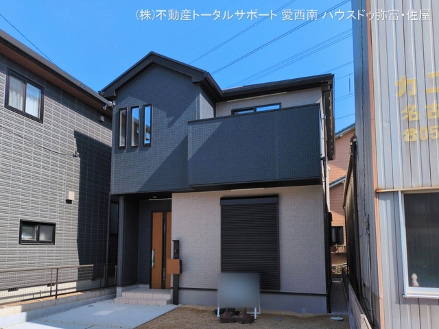 愛知県海部郡蟹江町学戸１丁目の新築戸建て完成写真 2026年3月4日撮影