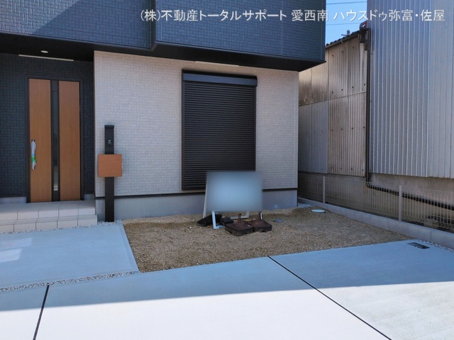 愛知県海部郡蟹江町学戸１丁目の新築戸建て完成写真 2026年3月4日撮影