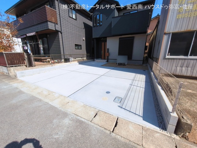 愛知県海部郡蟹江町学戸１丁目の新築戸建て完成写真 2026年3月4日撮影