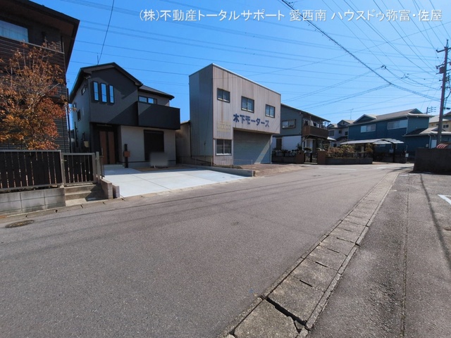 愛知県海部郡蟹江町学戸１丁目の新築戸建て完成写真 2026年3月4日撮影