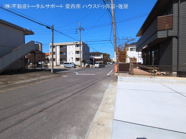 愛知県海部郡蟹江町学戸１丁目の新築戸建て完成写真 2026年3月4日撮影