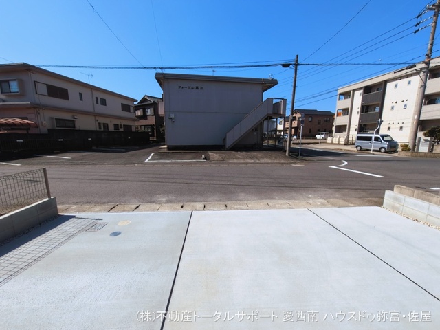 愛知県海部郡蟹江町学戸１丁目の新築戸建て完成写真 2026年3月4日撮影