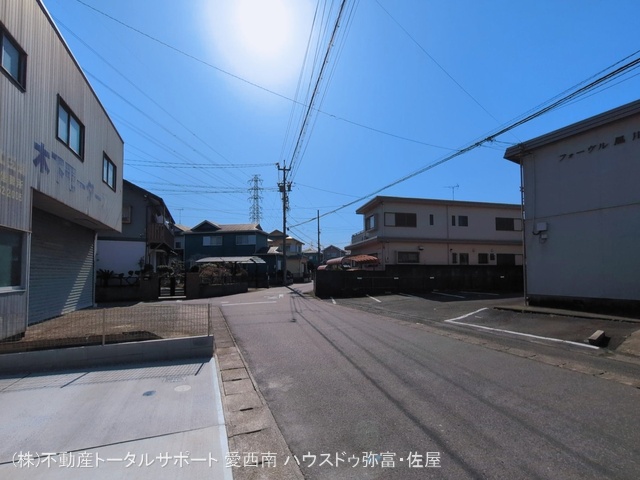 愛知県海部郡蟹江町学戸１丁目の新築戸建て完成写真 2026年3月4日撮影