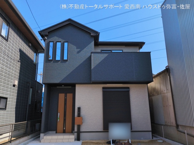 愛知県海部郡蟹江町学戸１丁目の新築戸建て完成写真 2026年3月4日撮影