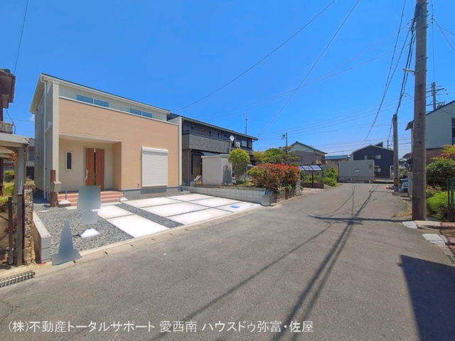 愛知県愛西市北一色町昭和の新築戸建て完成写真 2026年5月14日撮影