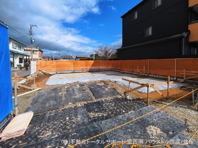 愛知県愛西市渕高町四ノ割の新築戸建て基礎写真 2026年3月18日撮影