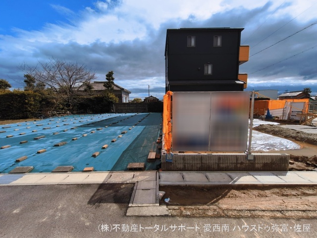 愛知県愛西市渕高町四ノ割の新築戸建て基礎写真 2026年3月18日撮影