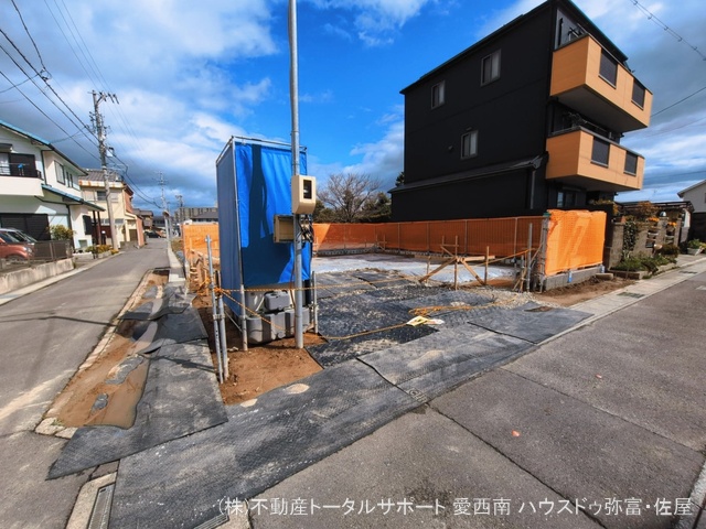 愛知県愛西市渕高町四ノ割の新築戸建て基礎写真 2026年3月18日撮影