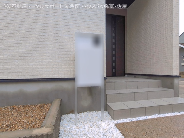 愛知県愛西市渕高町四ノ割の新築戸建て完成写真 2026年6月25日撮影