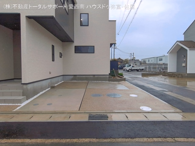 愛知県愛西市渕高町四ノ割の新築戸建て完成写真 2026年6月25日撮影