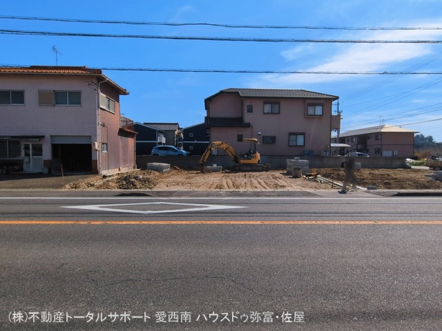 愛知県津島市新開町３丁目の新築戸建て更地・土地写真 2026年3月16日撮影