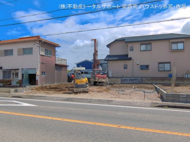 愛知県津島市新開町３丁目の新築戸建て更地・土地写真 2026年4月26日撮影