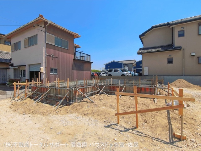 愛知県津島市新開町３丁目の新築戸建て基礎写真 2026年5月17日撮影