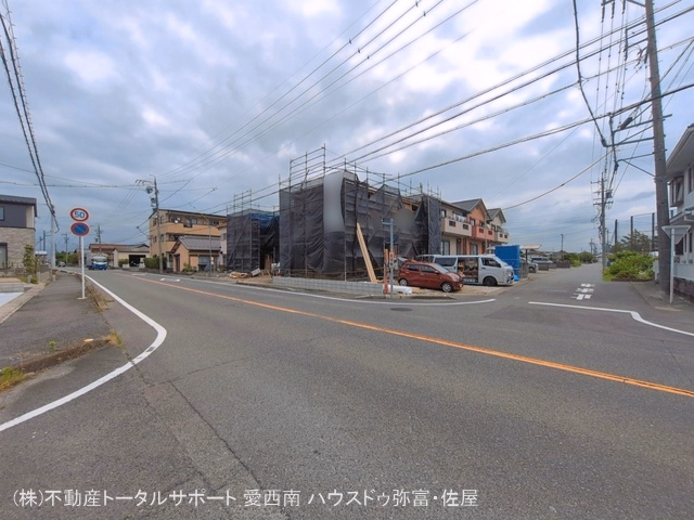 愛知県津島市新開町３丁目の新築戸建て上棟写真 2026年6月3日撮影