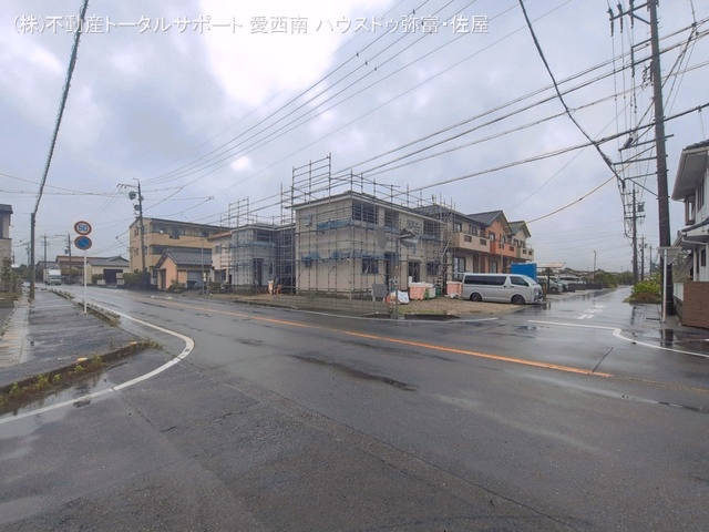 愛知県津島市新開町３丁目の新築戸建て外構写真 2026年6月24日撮影
