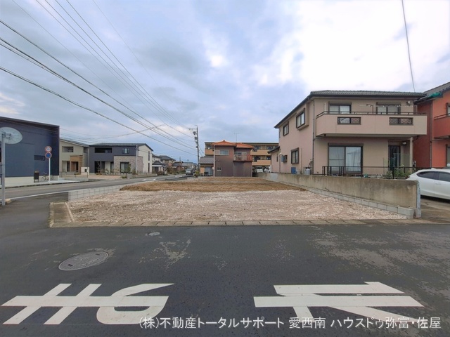 愛知県津島市新開町３丁目の新築戸建て更地・土地写真 2026年4月6日撮影