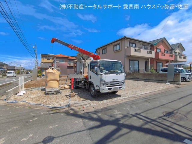 愛知県津島市新開町３丁目の新築戸建て更地・土地写真 2026年4月26日撮影