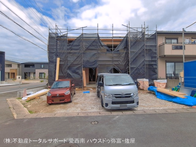 愛知県津島市新開町３丁目の新築戸建て上棟写真 2026年6月3日撮影