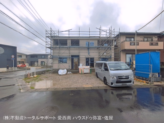 愛知県津島市新開町３丁目の新築戸建て外構写真 2026年6月24日撮影