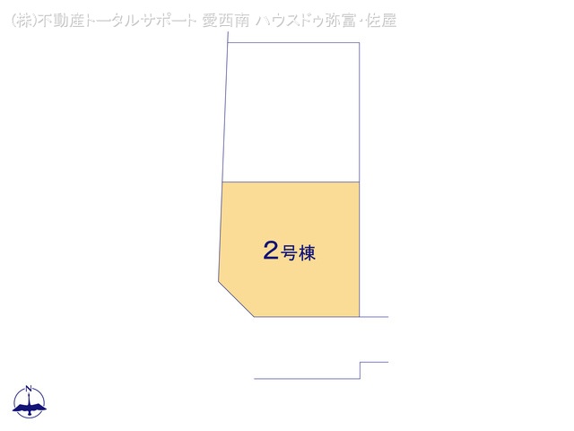 愛知県津島市新開町３丁目の新築戸建て全体区画図 ※図面と異なる場合は現況を優先