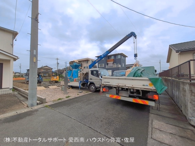 新築戸建て 弥富市平島東 2号棟 更地・土地
