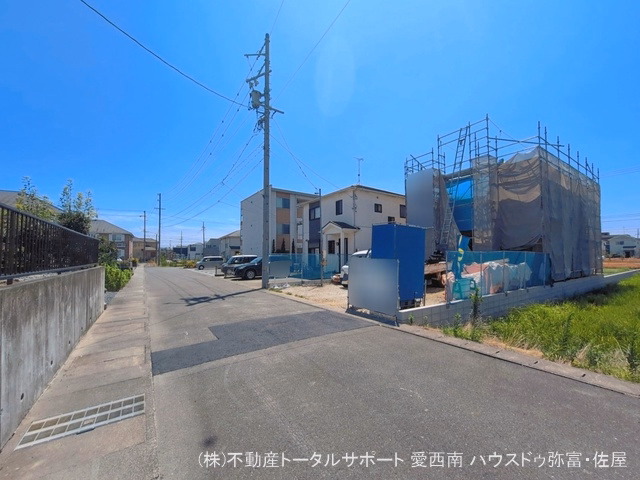 弥富市平島東1丁目（戸建）02 上棟