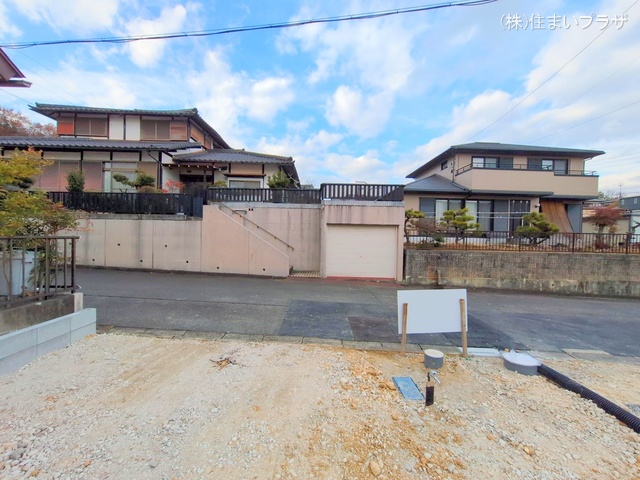 愛知県春日井市押沢台５丁目の新築戸建て更地・土地写真 2024年12月25日撮影