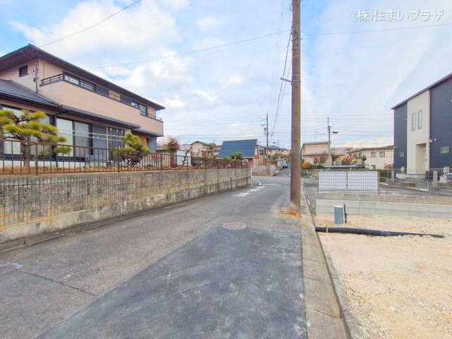 愛知県春日井市押沢台５丁目の新築戸建て更地・土地写真 2024年12月25日撮影