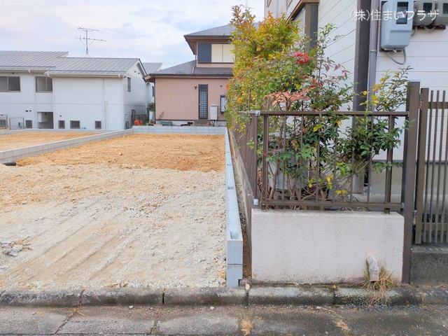 愛知県春日井市押沢台５丁目の新築戸建て更地・土地写真 2024年12月25日撮影