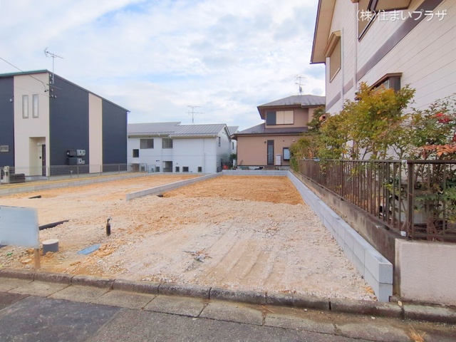 愛知県春日井市押沢台５丁目の新築戸建て更地・土地写真 2024年12月25日撮影