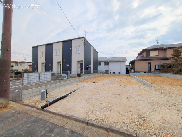 愛知県春日井市押沢台５丁目の新築戸建て更地・土地写真 2024年12月25日撮影