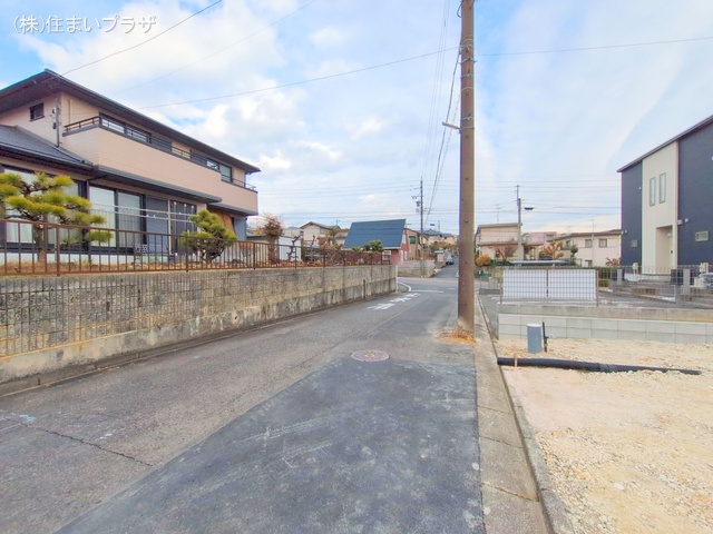 愛知県春日井市押沢台５丁目の新築戸建て更地・土地写真 2024年12月25日撮影