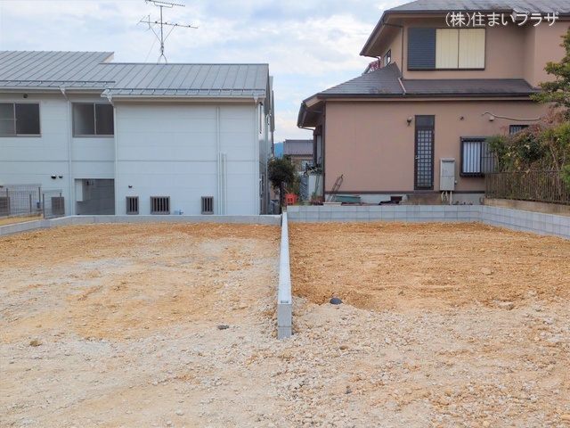 愛知県春日井市押沢台５丁目の新築戸建て更地・土地写真 2024年12月25日撮影