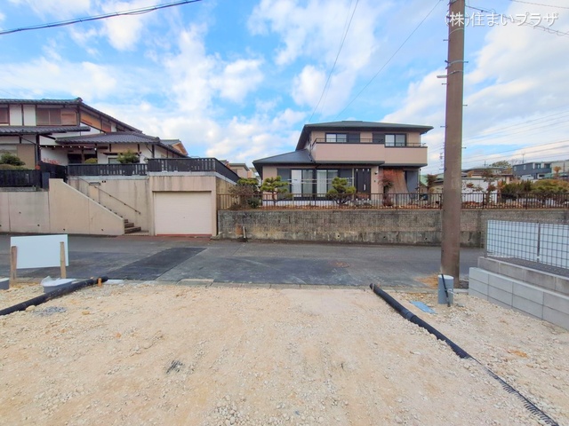 愛知県春日井市押沢台５丁目の新築戸建て更地・土地写真 2024年12月25日撮影