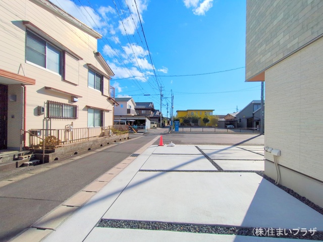 愛知県一宮市今伊勢町　本神戸字中町の未入居 戸建て完成写真 2024年12月23日撮影