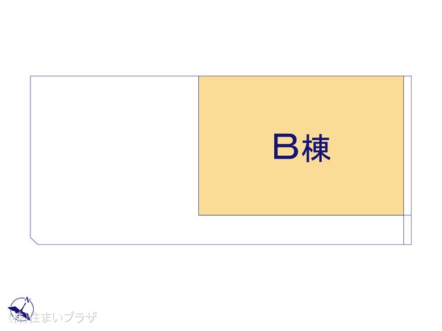 愛知県一宮市今伊勢町　本神戸字中町の未入居 戸建て全体区画図 ※図面と異なる場合は現況を優先
