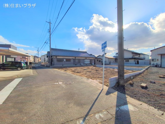 愛知県一宮市多加木３丁目の新築戸建て更地・土地写真 2025年1月27日撮影