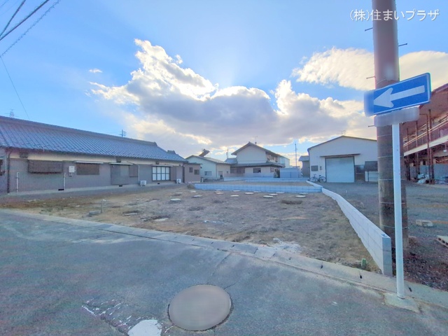 愛知県一宮市多加木３丁目の新築戸建て更地・土地写真 2025年1月27日撮影