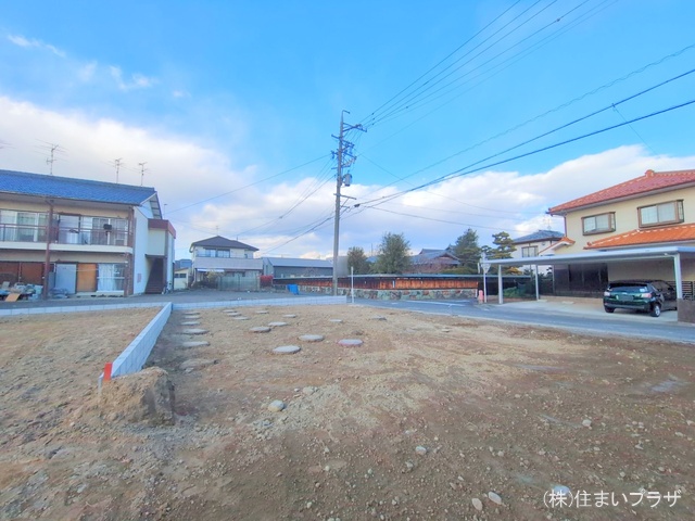 愛知県一宮市多加木３丁目の新築戸建て更地・土地写真 2025年1月27日撮影