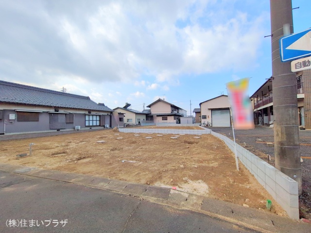 愛知県一宮市多加木３丁目の新築戸建て更地・土地写真 2025年2月16日撮影