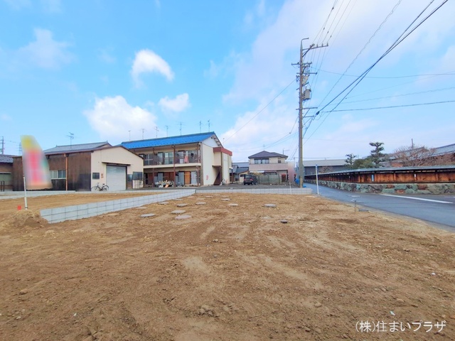 愛知県一宮市多加木３丁目の新築戸建て更地・土地写真 2025年2月16日撮影