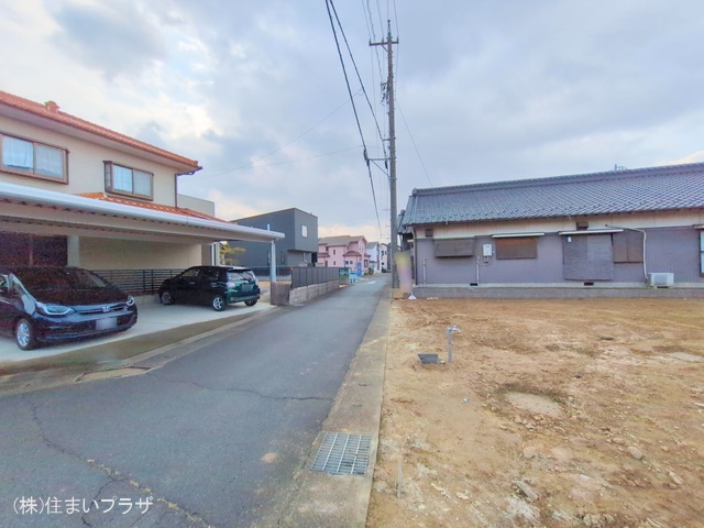 愛知県一宮市多加木３丁目の新築戸建て更地・土地写真 2025年2月16日撮影