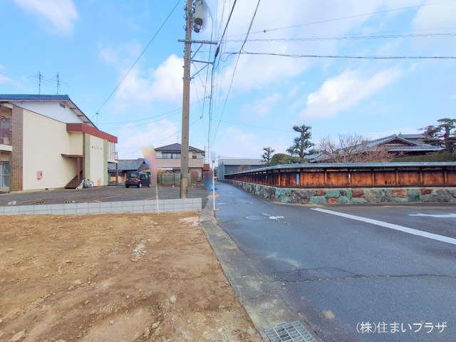 愛知県一宮市多加木３丁目の新築戸建て更地・土地写真 2025年2月16日撮影