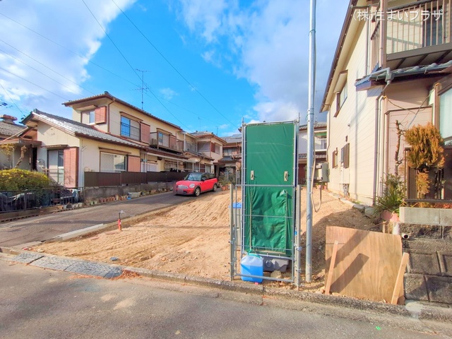 愛知県春日井市高蔵寺町７丁目の新築戸建て更地・土地写真 2025年1月14日撮影