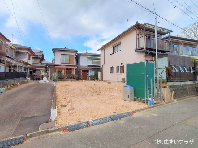 愛知県春日井市高蔵寺町７丁目の新築戸建て更地・土地写真 2025年2月5日撮影