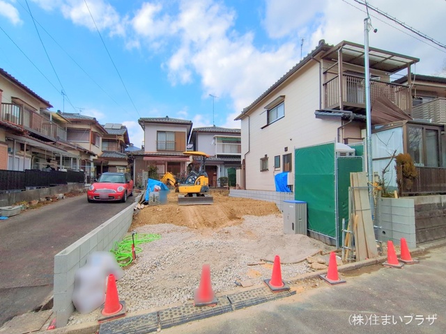 愛知県春日井市高蔵寺町７丁目の新築戸建て更地・土地写真 2025年2月25日撮影