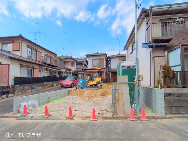 愛知県春日井市高蔵寺町７丁目の新築戸建て更地・土地写真 2025年2月25日撮影