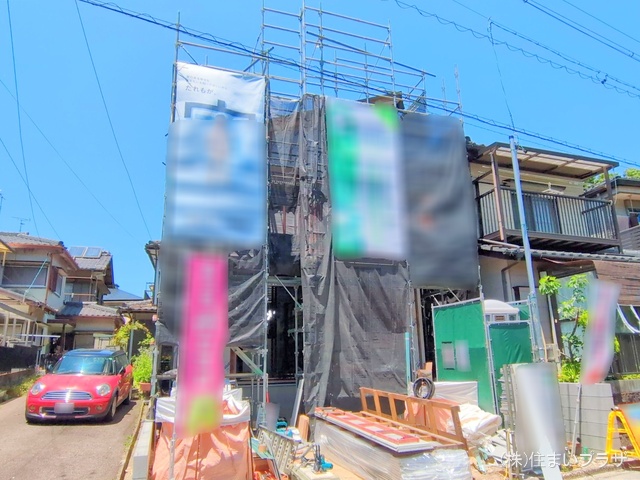 愛知県春日井市高蔵寺町７丁目の新築戸建てシート写真 2025年6月4日撮影