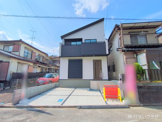 愛知県春日井市高蔵寺町７丁目の新築戸建て完成写真 2025年8月4日撮影