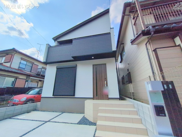 愛知県春日井市高蔵寺町７丁目の新築戸建て完成写真 2025年8月4日撮影